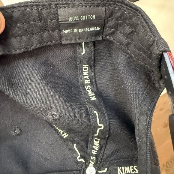 Kimes Ranch Hat 6 Panel Scottsdale Arizona SnapBack Black - Picture 8 of 9